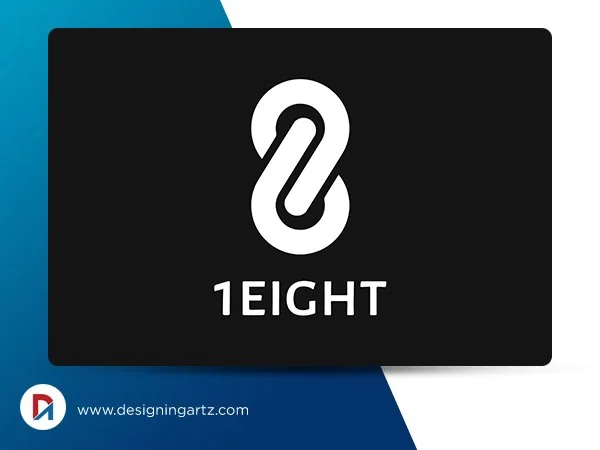1eight Logo design artwork